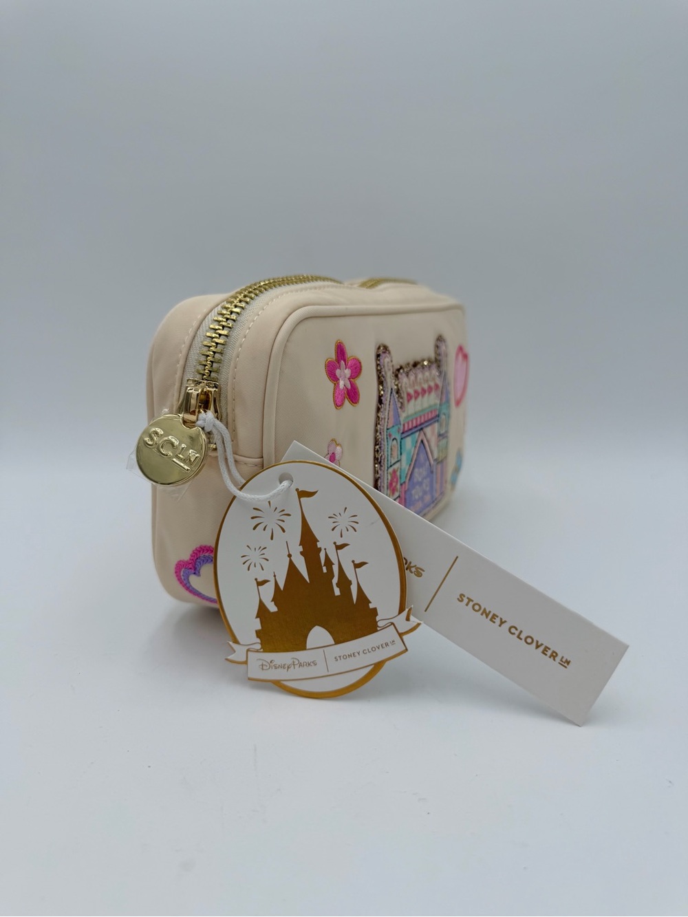 Stoney Clover Lane x Disney It’s a Small World Boat Tours Pouch NWT - Picture 2 of 7